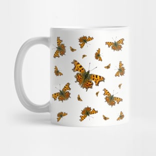 Comma  butterfly art work Mug